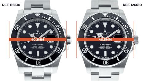 submariner diameter.